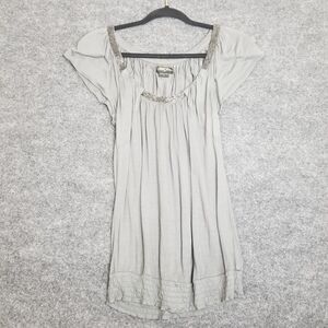 Guess Women Gray Casual Dress S